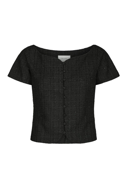 Tango Bouclé Top Black - 166929 Thumbnail