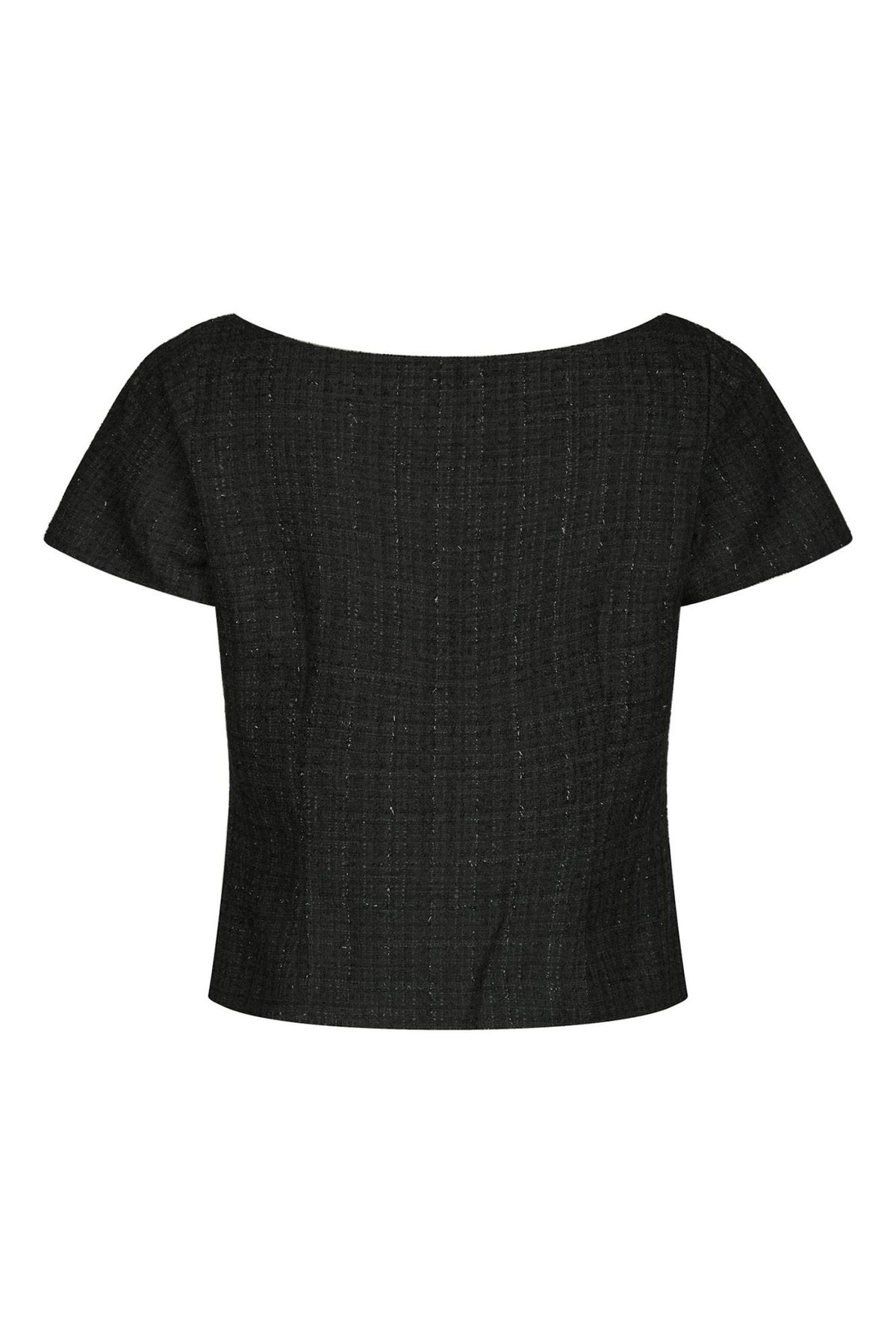 Tango Bouclé Top Black - 166929