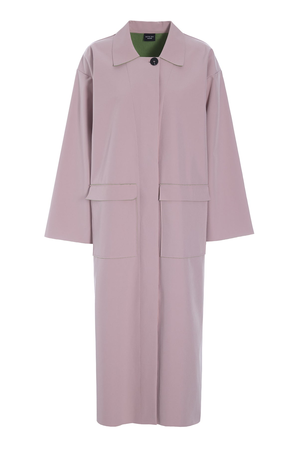 Tanoshi lång kappa Dusty Pink - 261-2465-5626