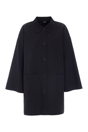 Tanoshi oversize jacka Black - 261-2465-5625