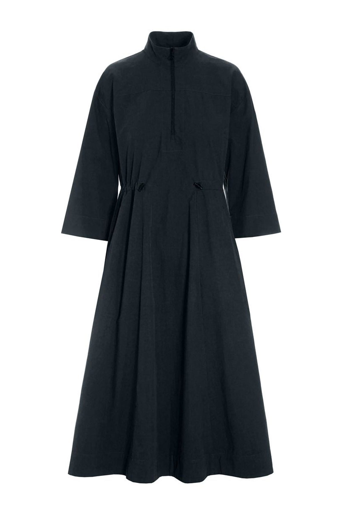 Tazuke klänning med dragkedja Black - 266-2492-5938