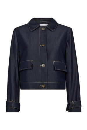 TerryCC Denimjacka 575-Navy Denim - 30325