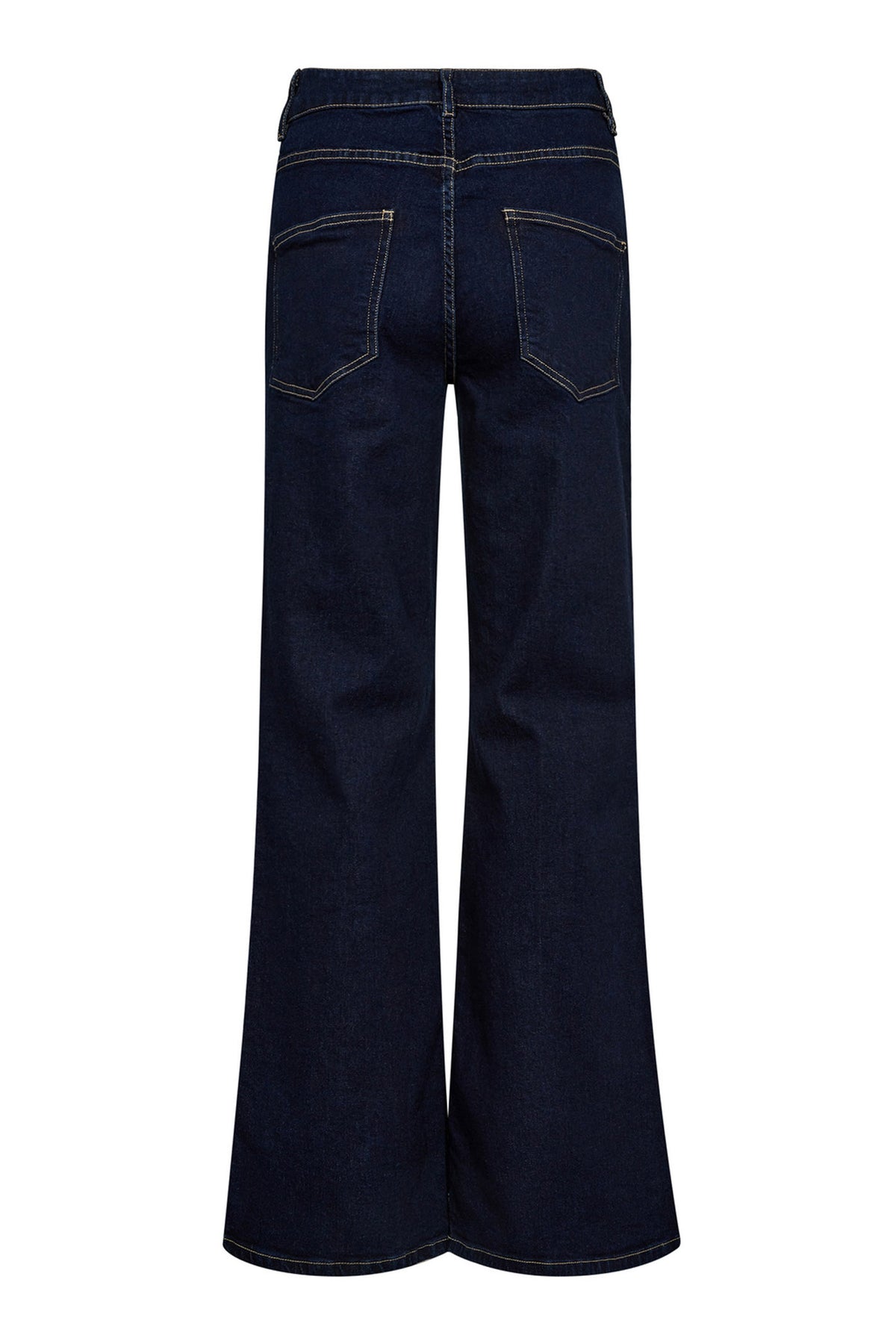 TheoCC Wide LL Jeans 555-Mörk denim - 31652