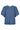 TillyCC Emb SS Blouse 552-Denim blue - 45057