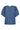 TillyCC Emb SS Blouse 552-Denim blue - 45057