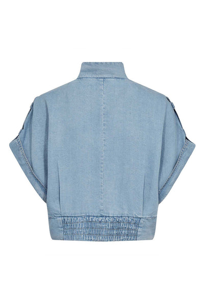 TillyCC Vest 114-Fade Denim - 40050 Thumbnail