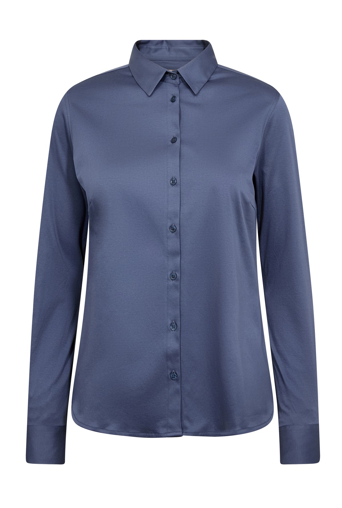 Tina Jersey Shirt Crown Blue - 131660