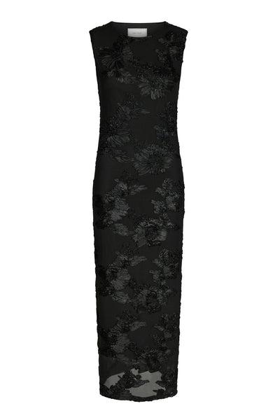 Tiranna Big Flower Mesh Black - 166824 Thumbnail