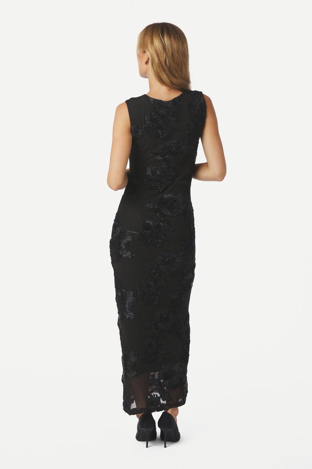 Tiranna Big Flower Mesh Black - 166824