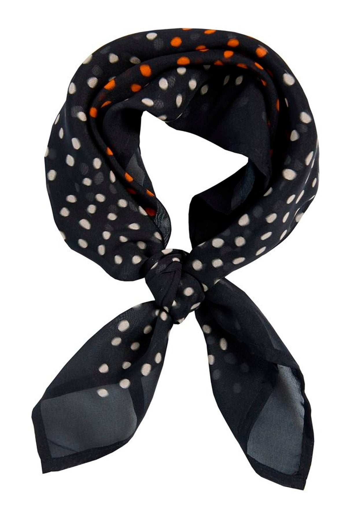 Transparent touch-halsduk BOB DOTS - 266-5130-6010