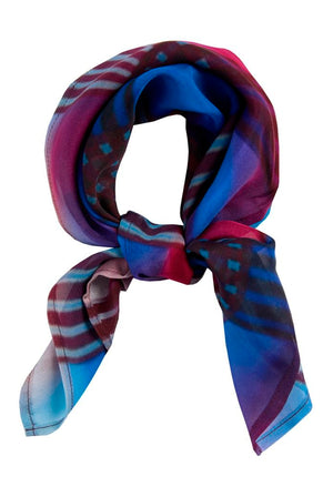 Transparent touch-sjal TARTAN - 266-5130-6010