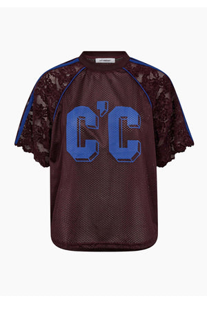 TreyCC Lace Tee 76-New Blue - 45046