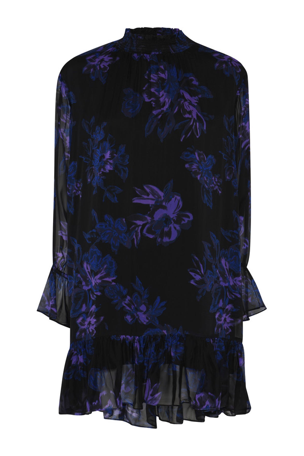 TrilobaBBViljas Klänning Purple Flower - BBW4760