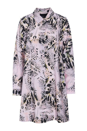 Tsuki tunika skjorta KALEIDOSCOPE ORCHID - 262-2470-5710