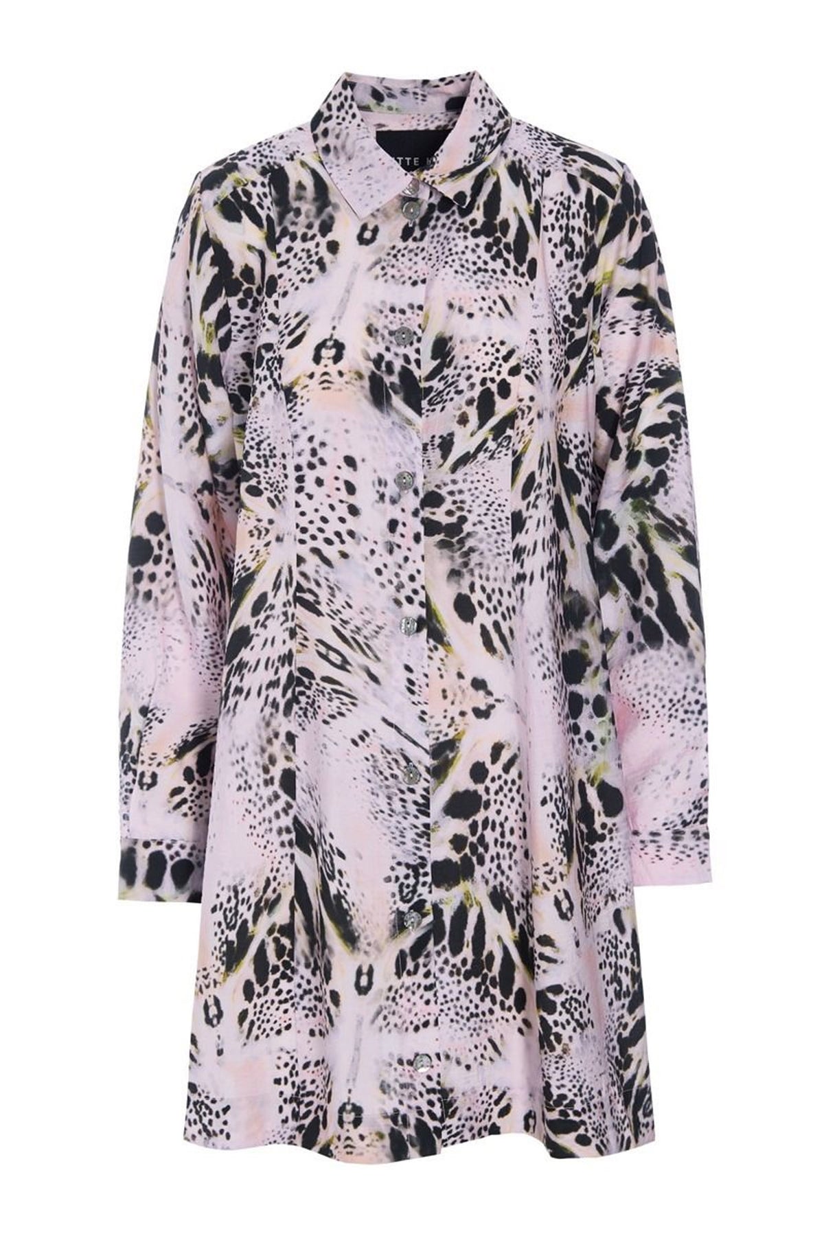 Tsuki tunika skjorta KALEIDOSCOPE ORCHID - 262-2470-5710