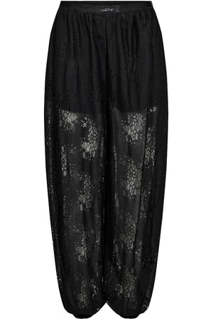 Bella Lace Harem Tall-byxor Svart - HL10653