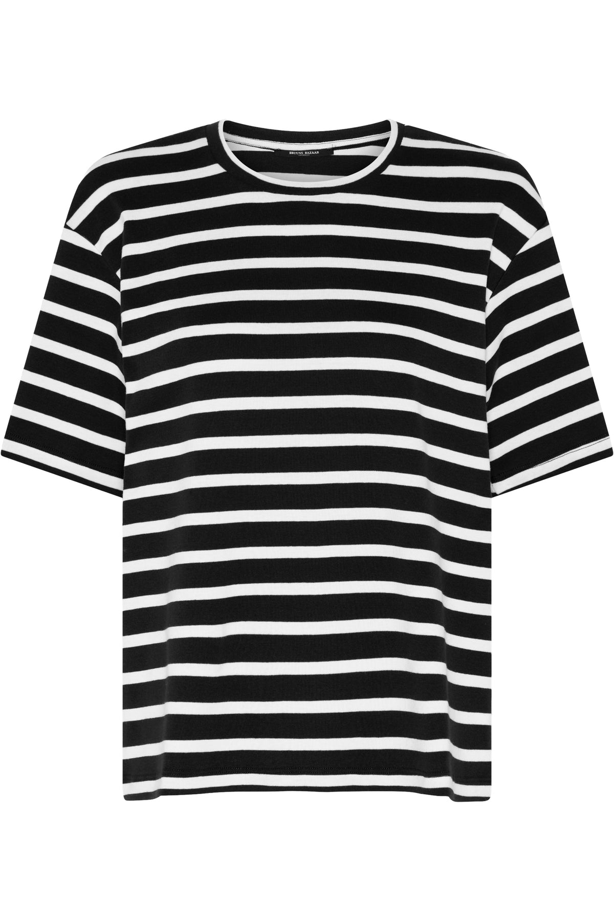 IguanuraBBBasic t-shirt Svart / Creme randig - BBW5058