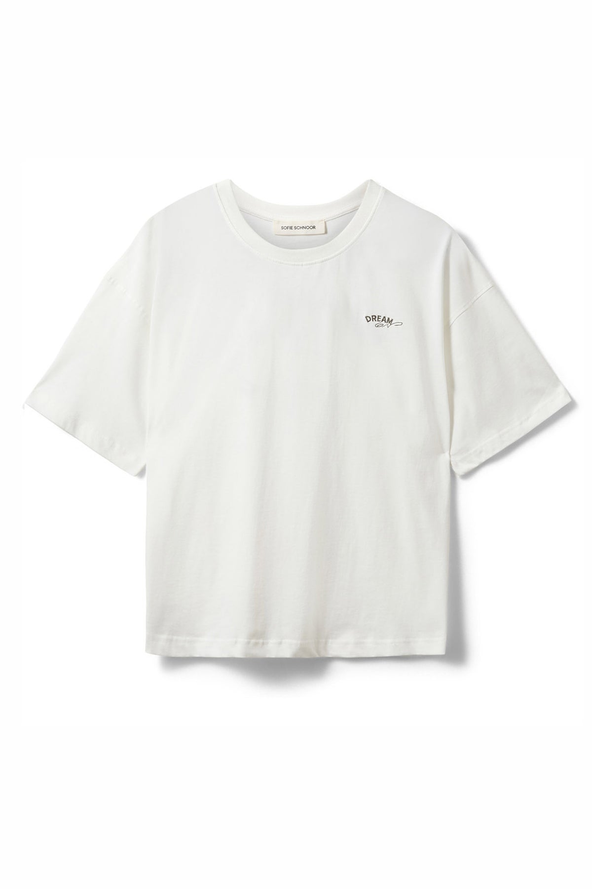 VERASW BOXY T-SHIRT 0124 Snövit - S261430
