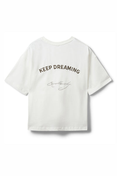 VERASW BOXY T-SHIRT 0124 Snövit - S261430 Thumbnail