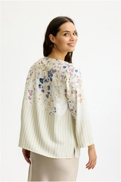 Valentina blus OFF WHITE - 17143 Thumbnail