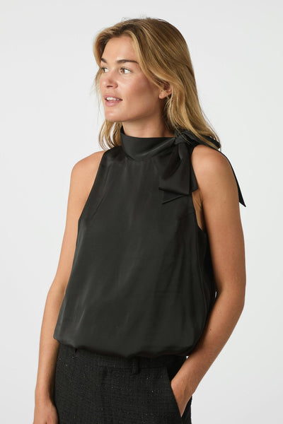 Veda Drapy Satin Black - 166605 Thumbnail