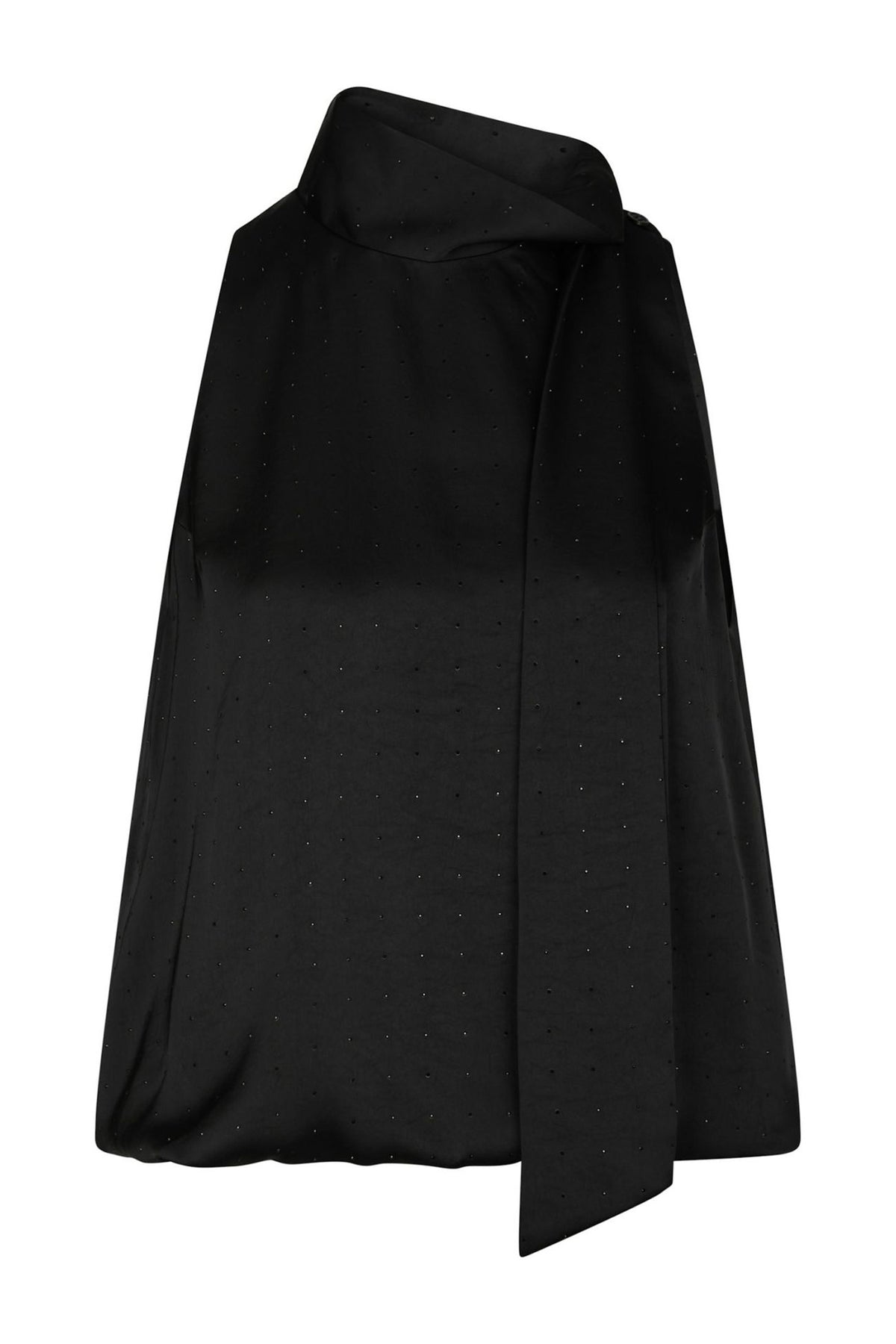 Veda Heavy Sateen Bedaz Top Svart - 167432