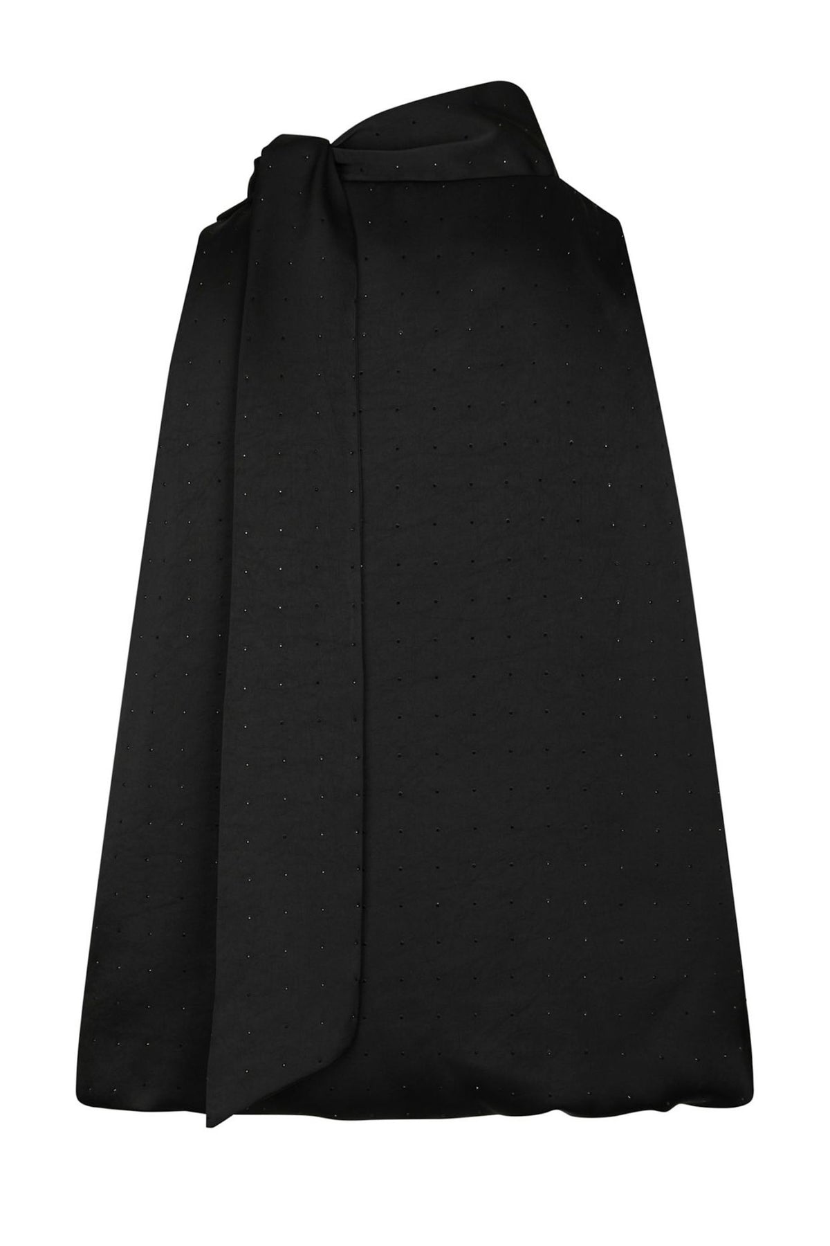 Veda Heavy Sateen Bedaz Top Svart - 167432