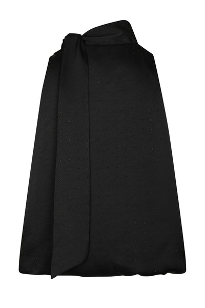 Veda Heavy Sateen Bedaz Top Svart - 167432 Thumbnail