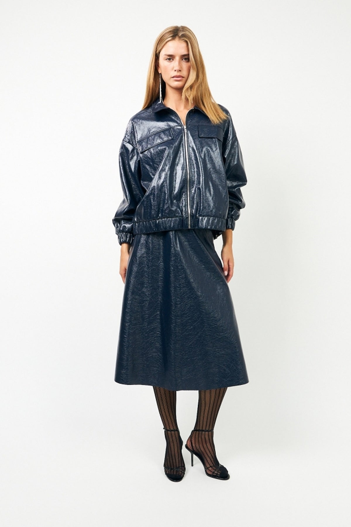 Ven Short Jacket LS 23 Mörkblå - 25587-6013