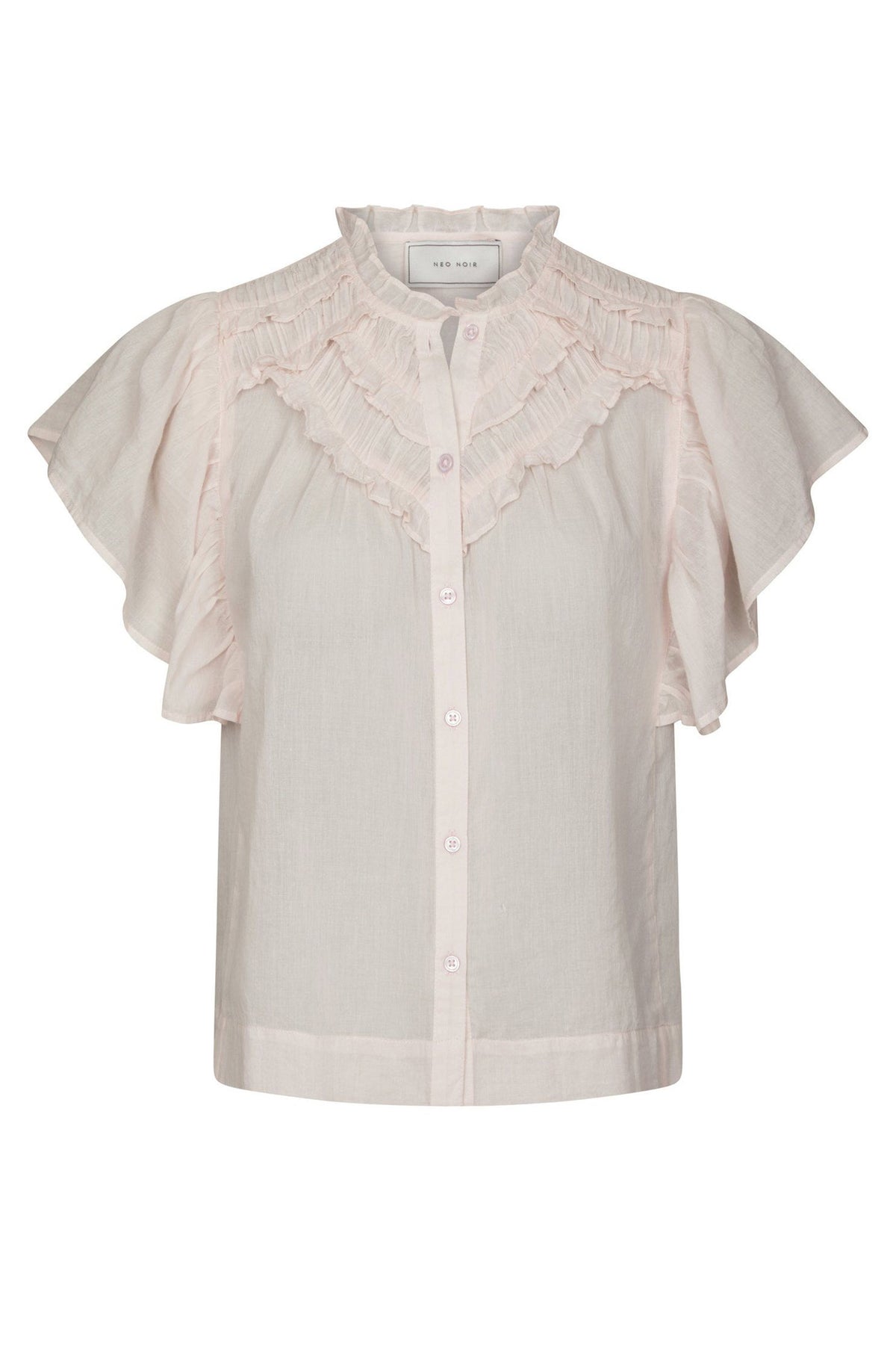Vinsa S Voile Top LIGHT PINK - 169039