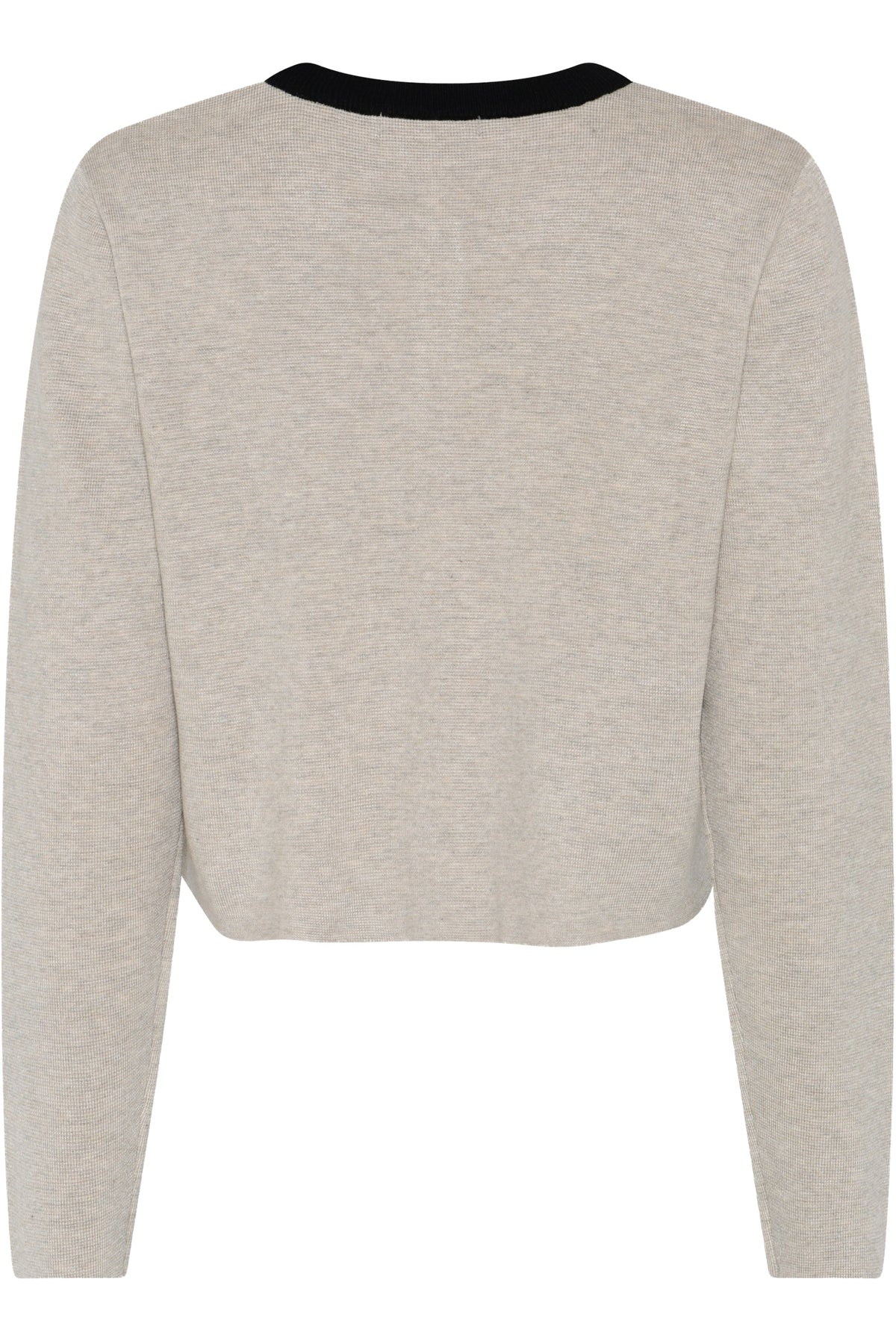 AnemoneBBFreias stickad kofta Sand melange - BBW4857