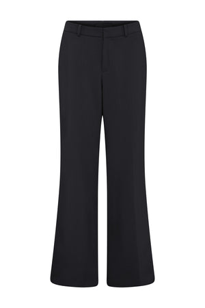 Wide leg-byxor 111-Svart - 6223/422
