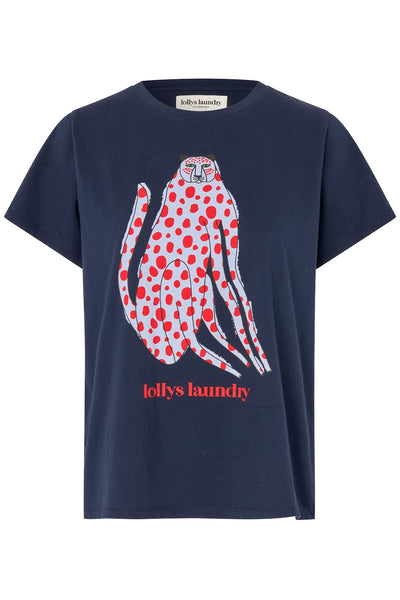 Romall Cat T-shirt MÖRKBLÅ - 26463-1047 Thumbnail