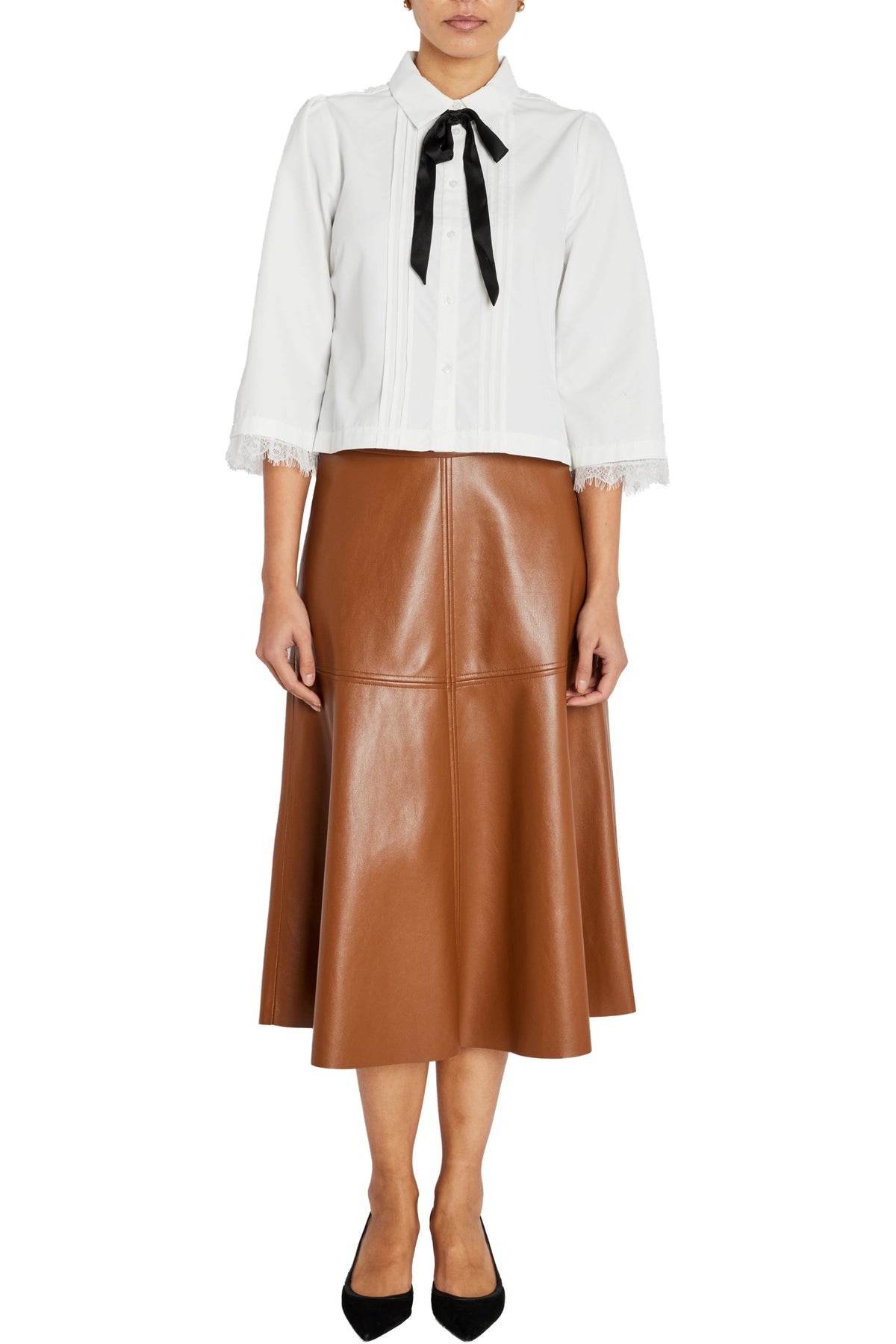 VeganiBBImma kjol Rusty Brown - BBW3073N