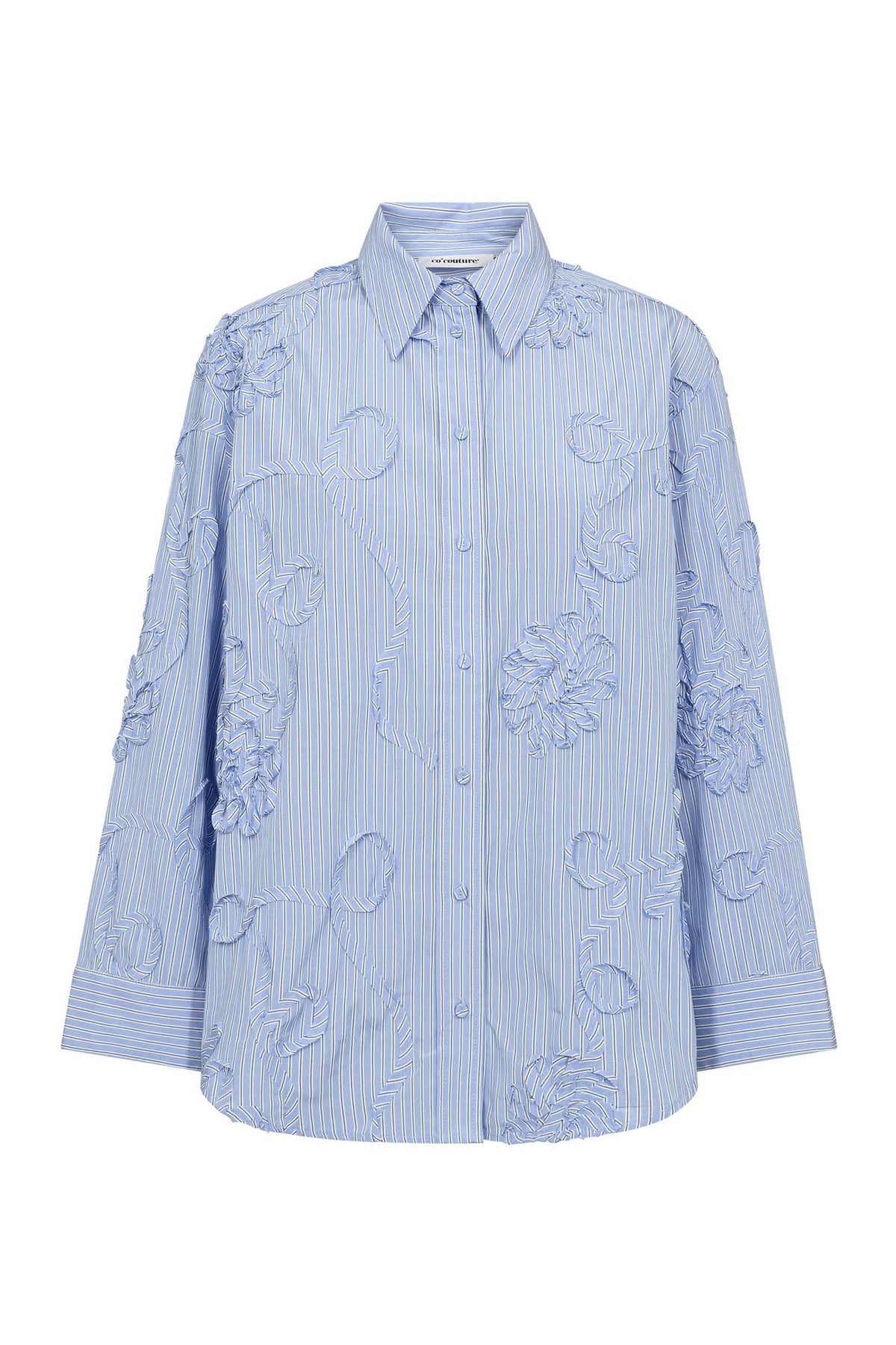 XavierCC Avy Stripe Shirt 23-Pale Blue - 45103