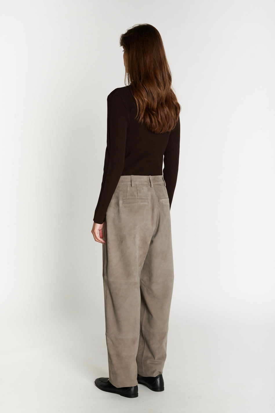SuedaBBBarel mockabyxor Taupe Grey - BBW5196