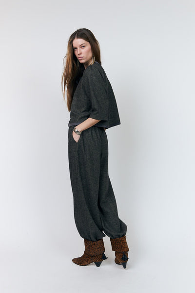 Trinell Short Jacket 3/4 Dark Mokka - 26474-6016 Thumbnail