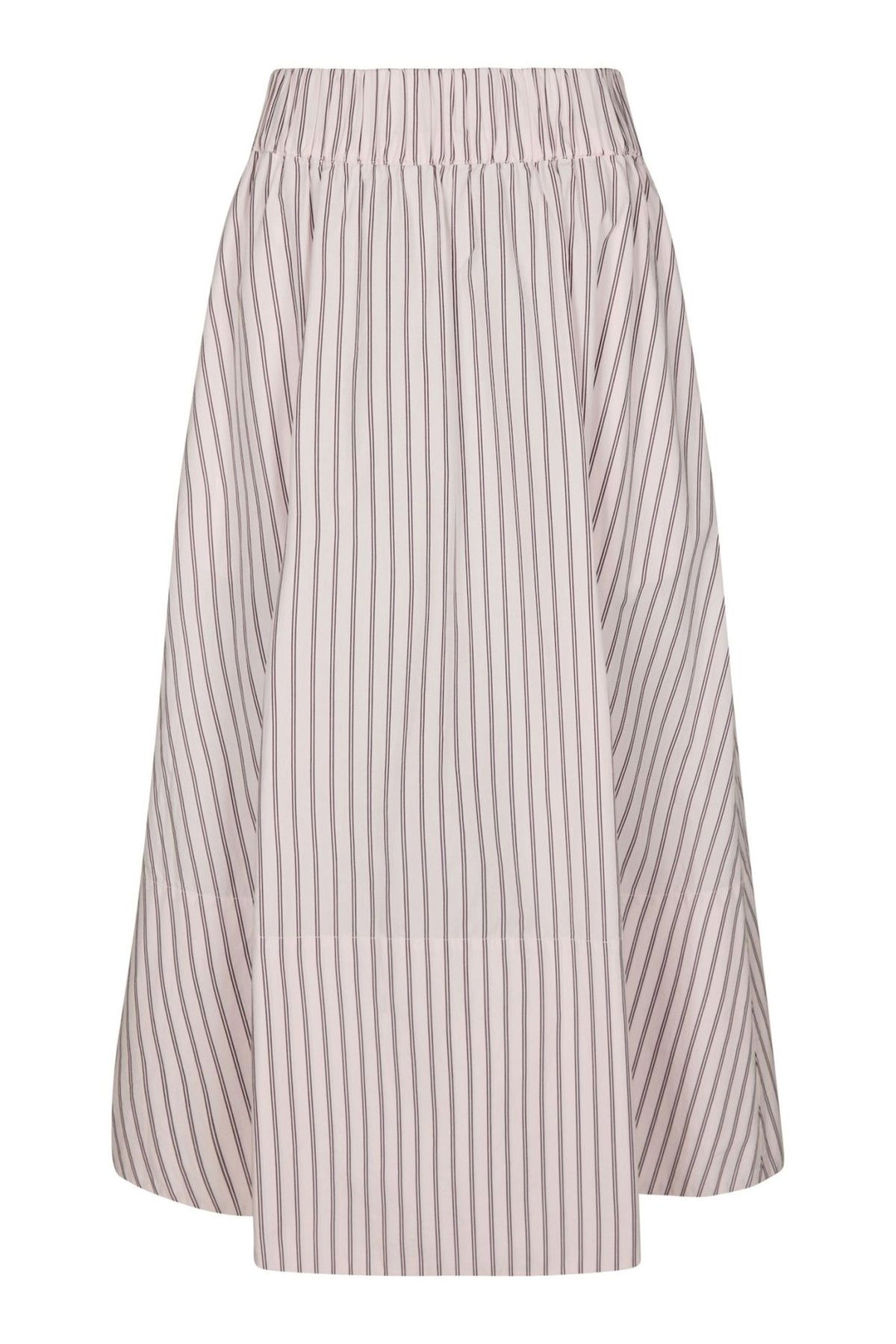Yara Long Double Stripe Skirt Rose - 169050