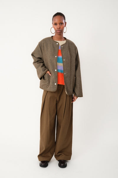 YarraLL Jacket LS 87 Dark Mokka - 25419-7001 Thumbnail