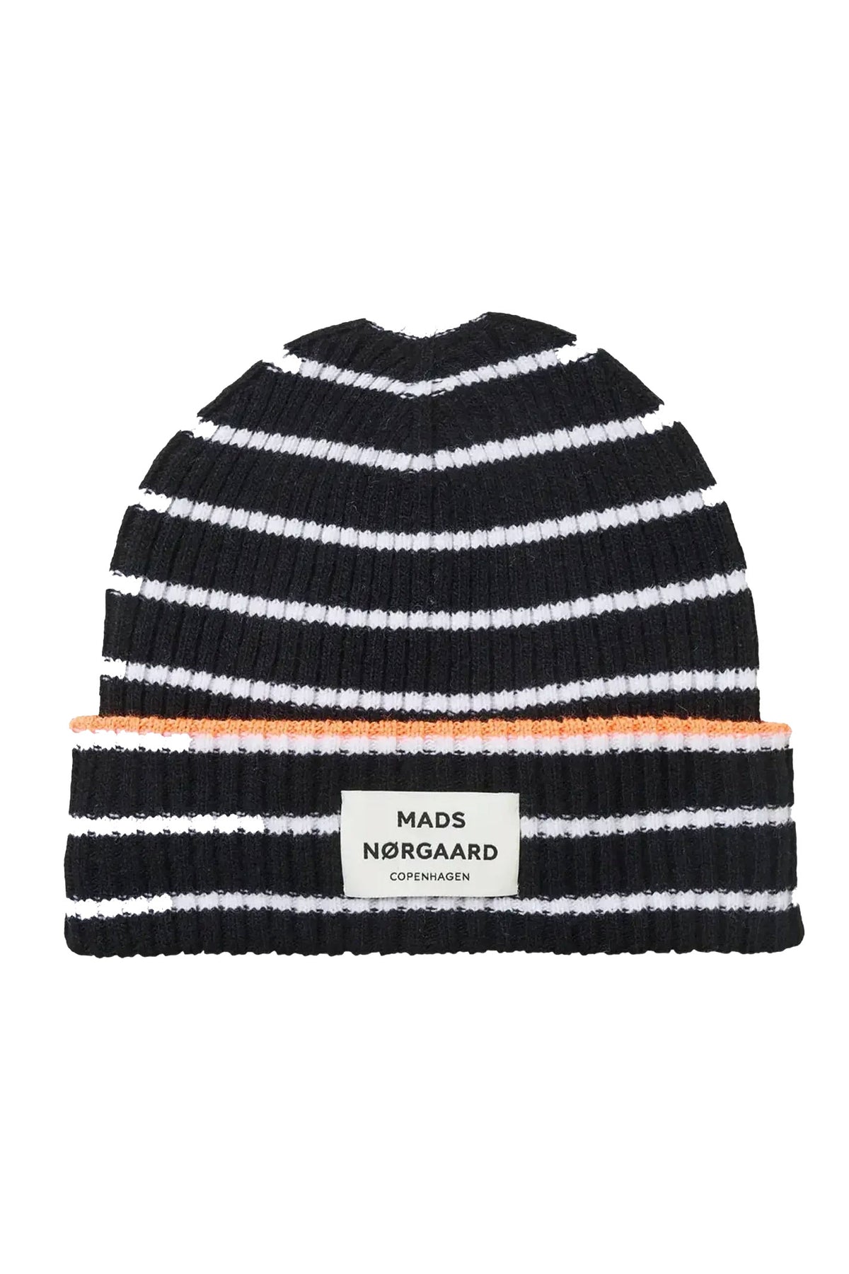 Yota Anju Stripe Beanie Black/Vanilla - 204495