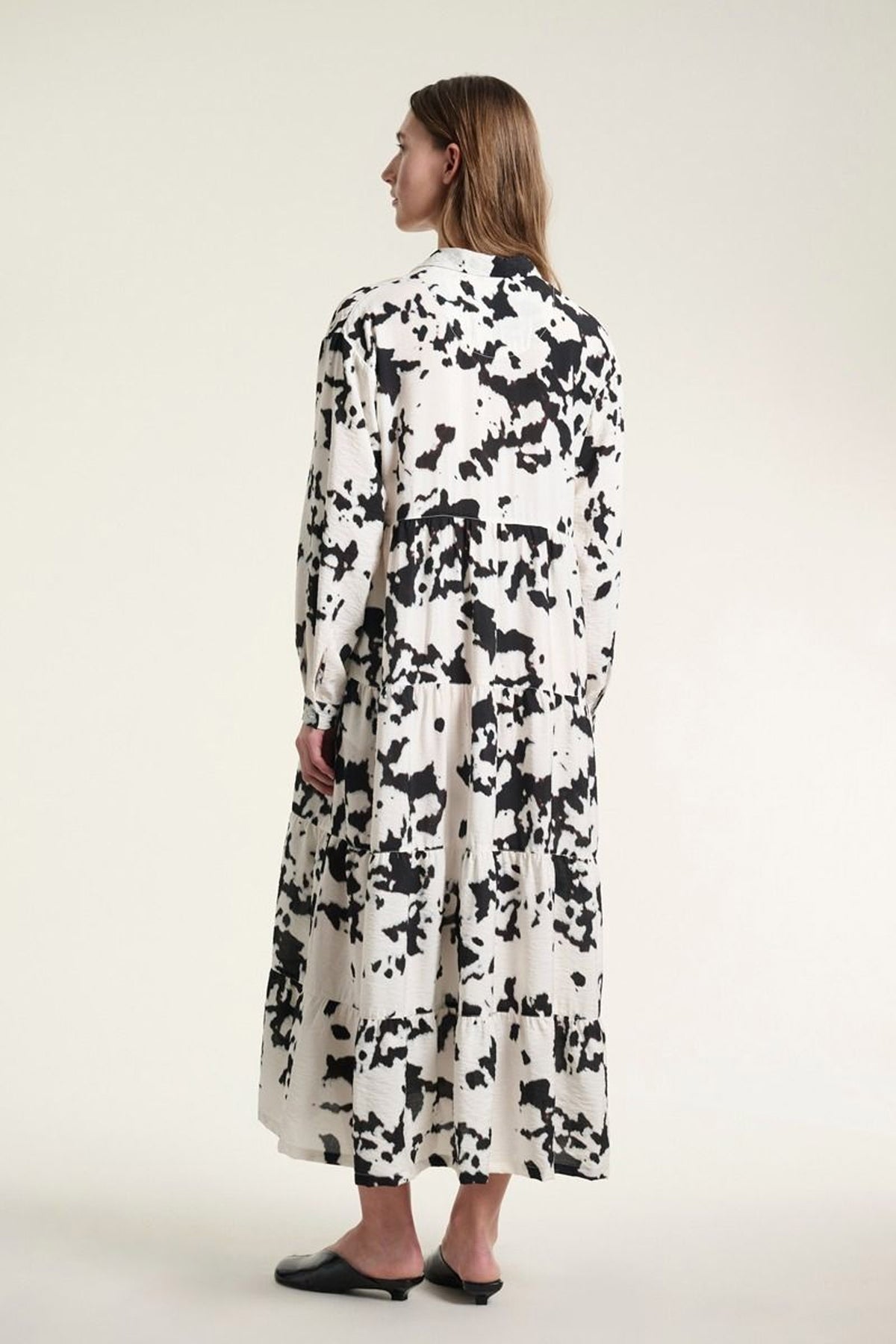 Yuri lång klänning LILY ABSTRACT LACE - 262-2470-5731