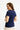 Yvonne t-shirt short sleeve DARK BLUE - 17185