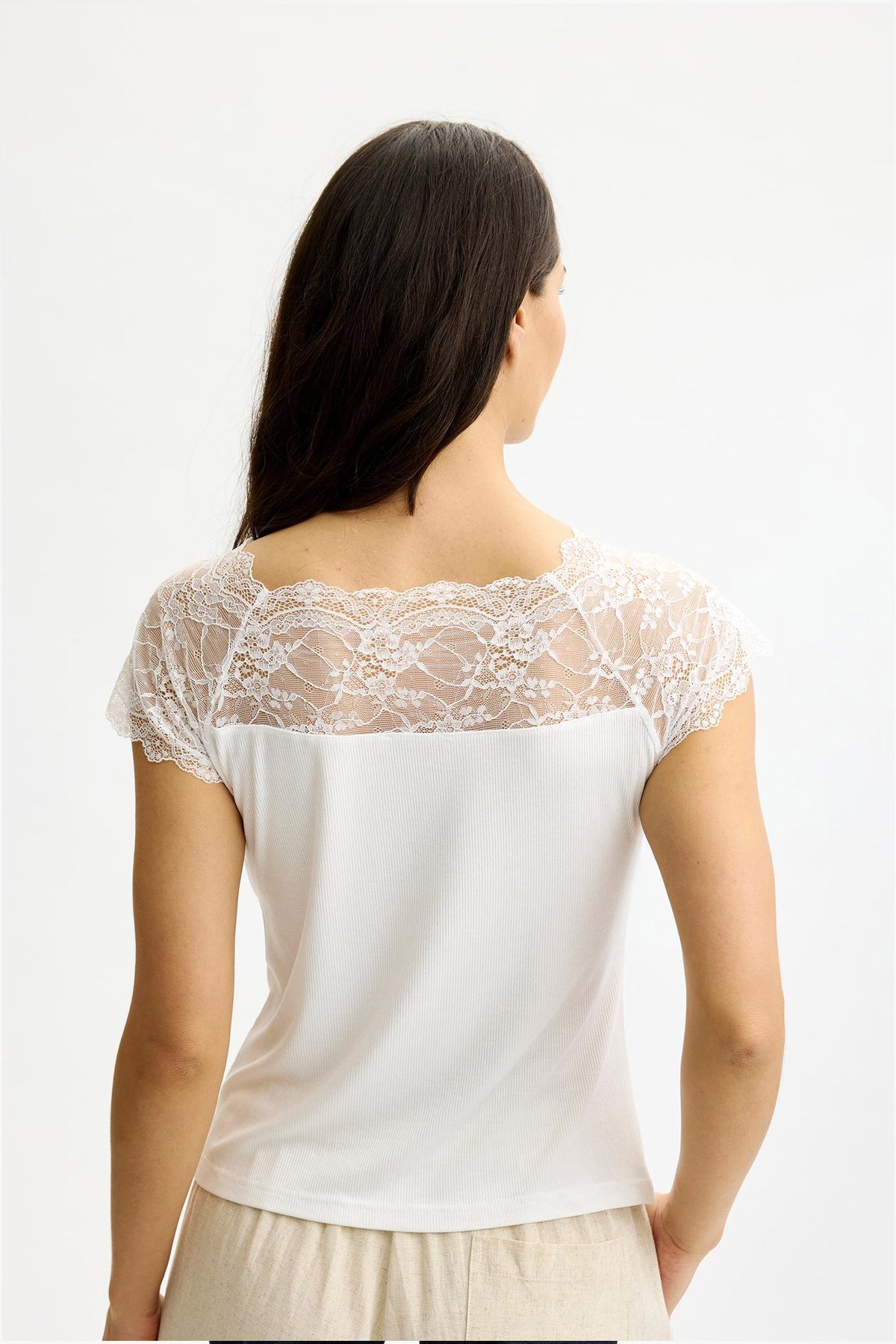 Yvonne topp vit - 16899