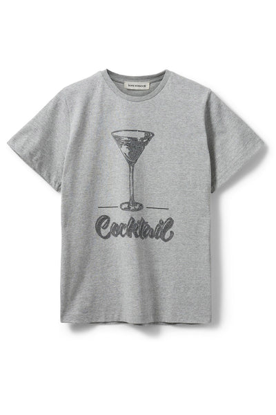 ZENASW T-SHIRT 8010 Gråmelerad - S244330 Thumbnail