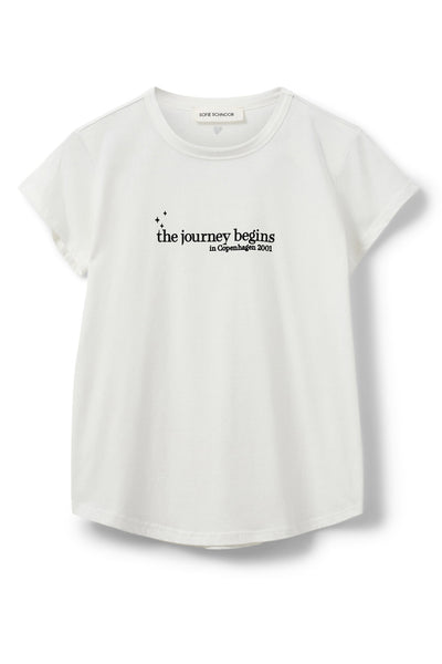 ZOEYSW T-SHIRT 0124 Snövit - S253405 Thumbnail