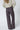 ZellaCC Wide Pant 145-Dark Brown - 41039