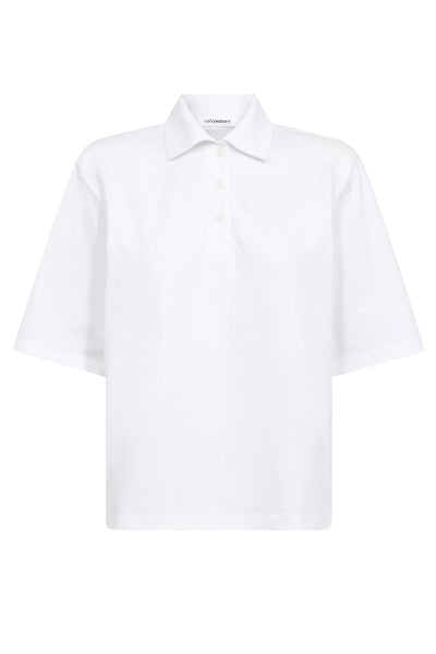 ZengaCC Polo Tee 10001-Vit - 500242 Thumbnail