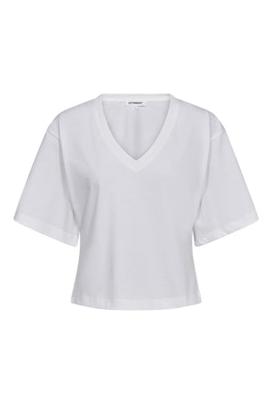 ZengaCC Tee V-ringad 4000-Vit - 43012