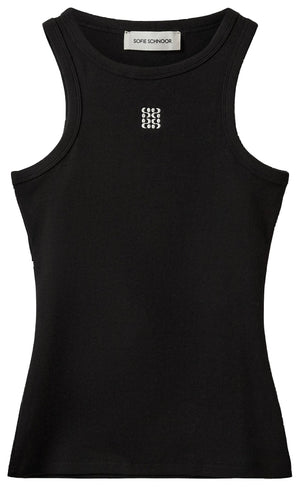 BECASW RIB TANK TOP 1000 Svart - S262362