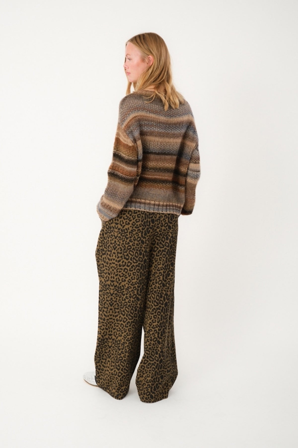 ZolaLL Pants 72 Leopardmönstrad - 25461-2023